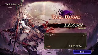 WoTV Guild Raid  Geiseric FF13 water boss 3  1226K DPS [upl. by Llemrej]