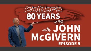 80th Anniversary with John McGivern Episode 5  Colders Furniture Appliance amp Mattress [upl. by Neellok113]