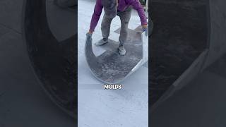 The concrete floor of the courtyard is transformed into a stone pavement shorts [upl. by Amie641]