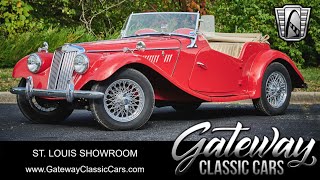 1955 MG TF 1500 Gateway Classic Cars St Louis 9496 [upl. by Emerej]