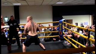 Dave Price Vs Decca Heggie Heavyweight Bareknuckle BKB fight [upl. by Akemeuwkuhc]