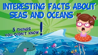 Interesting Facts About Seas and Oceans  Educational Video for Kids [upl. by Dolf]