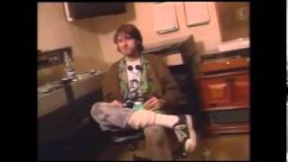 Kurt Cobain Stoned off his Face Interview [upl. by Aliahkim760]