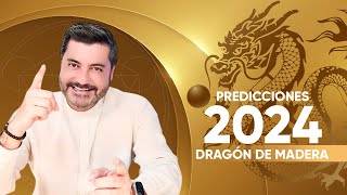 PREDICCIONES 2024 AÑO DEL DRAGÓN DE MADERA [upl. by Lahcsap274]