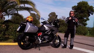 2013 Aprilia Caponord 1200 full review [upl. by Ahsilram]