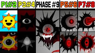 Phase 1 VS Phase 2 VS Phase 3 VS Phase 4 VS Phase 5 VS Phases 69 in Incredibox Sprunki [upl. by Schrader]