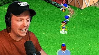 HOW MANY CUTOFFS  Backyard Baseball 2001  Ep 5 [upl. by Ula269]