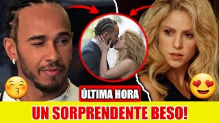 ¡Lewis Hamilton SORPRENDE a Shakira con BESOS frente a sus HIJOS MILAN Y SASHA [upl. by Tri374]