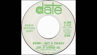 1966  Clefs Of Lavender Hill  Stop Get A TicketMono [upl. by Lurette]