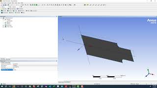 How to mirror in Ansyss DesignModeler when in the sketch mode [upl. by Kehr672]