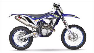 SHERCO 250 300 400 SEF Factory Enduro 2018 [upl. by Eiznekcam]