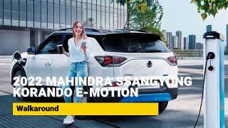 2022 Mahindra SsangYong Korando eMotion  Walkaround [upl. by Aibonez]