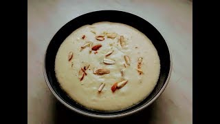 How to make phirni with semolina [upl. by Rediah]