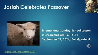 International Sunday School Lesson September 22 2024 [upl. by Teressa464]