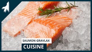 Le saumon gravlax  recette de cuisine rapide [upl. by Lerner]