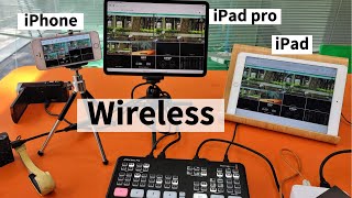 iPad as Wireless monitor for atem mini Pro [upl. by Jean]