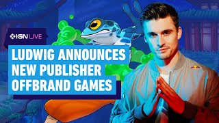 Ludwig Announces New Video Game Publisher Offbrand Games  IGN Live 2024 [upl. by Atinomar14]