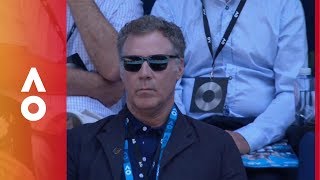 The best of Will Ferrell at the Australian Open 2018 [upl. by Kleon263]