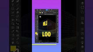 Adobe illustrator tutorial  Perspective grid tool graphicdesign adobeillustrator [upl. by Jacklyn115]