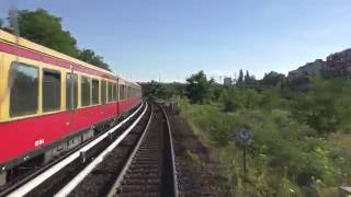 Führerstandsmitfahrt SBahn Berlin von Teltow Stadt nach Henningdorf auf der S25 mit BR 481 in 4K [upl. by Nyliram]