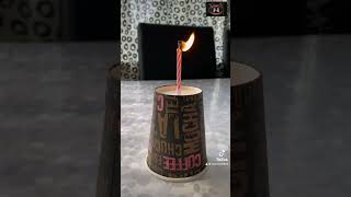 Magic Relighting candle شمعة إعادة الإضاءة السحرية [upl. by Llerrac]