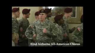 82nd Airborne AllAmerican Chorus  Pinehurst Concours DElegance [upl. by Eirb106]