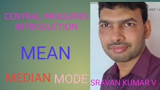 MEASURE OF CENTRAL TENDENCY IN TELUGU INTRODUCTION ABOUT MEAN MEDIAN MODE [upl. by Stone]