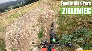 Family Bike Park Zieleniec  MiejscoĚwki z KajoMTB [upl. by Goober]