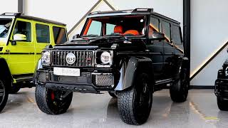 Mercedes G500 4×4² brabus review  wild G wagon from brabus [upl. by Richmound]