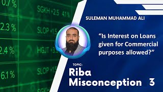 Riba Misconception 3 Interest on Commercial Loans is allowed [upl. by Sarge]