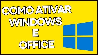 COMO ATIVAR O WINDOWS E OFFICE PERMANENTE DE GRAÇA [upl. by Mendoza979]