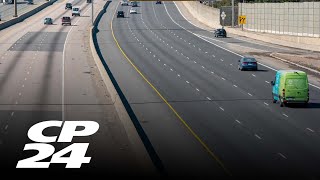 Ontario driver charged for driving too slow on Highway 401 [upl. by Felton]