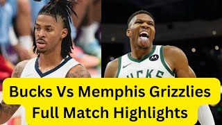 Ja Morant Dominates Giannis Antetokounmpo  Memphis Grizzlies vs Milwaukee Bucks Highlights [upl. by Darby562]