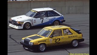 Renault AllianceEncore  Champion Spark Plug Challenge  IMSA  Michigan MIS  1984 [upl. by Uzial]