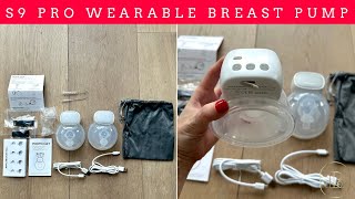 Momcozy S9 Pro Wearable Breast Pump  Portable And Long Lasting Breast Pump [upl. by Malonis]