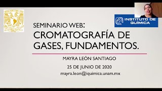 CROMATOGRAFÍA DE GASES FUNDAMENTOS Y APLICACIONES [upl. by Bambi]