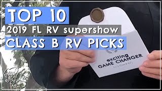 TOP 10 CLASS B RV  2019 smiley face awards for CAMPERVANS [upl. by Itnuahsa]