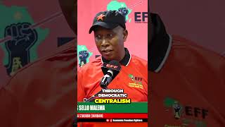 Malema EFFs Democratic Centralism Unveils Exciting Candidate Criteria for Parliament eff africa [upl. by Tove]