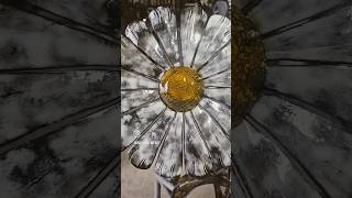 Enameling giant metal flowers enamel flowers metalart blacksmith [upl. by Cataldo]