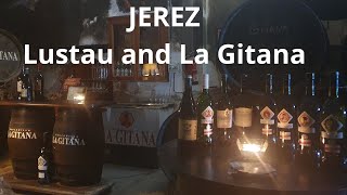 The wine cathedrals of Jerez Spain Lustau and La Gitana Activate the subtitles [upl. by Suiramed732]