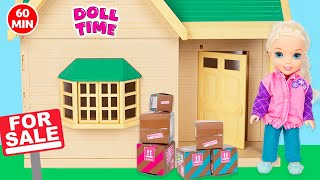 Elsie and Annie Moving Home Kids Stories  1 Hour Video [upl. by Idleman]