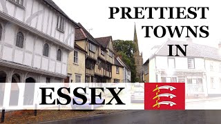 Top 10 PRETTIEST Towns in ESSEX [upl. by Enalda]