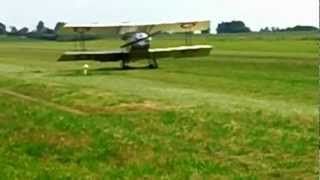 Airdrome Aeroplanes Sopwith Tabloid first flight [upl. by Gide]