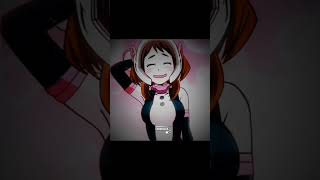 Ochako Uraraka edit edit anime myheroacademia [upl. by Novia]