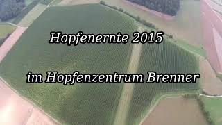 Hopfenernte 2015 im Hopfenzentrum Brenner [upl. by Sirad]