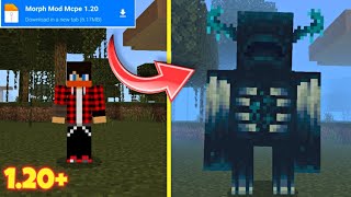 LATEST MORPH MOD FOR MCPE 120  IN HINDI [upl. by Deborath]