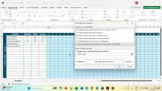 Cronograma de ocupação no Excel [upl. by Etteoj302]