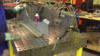 Auto Adjust Toggle Clamps for Certiflat or BuildPro Welding Tables [upl. by Decker]