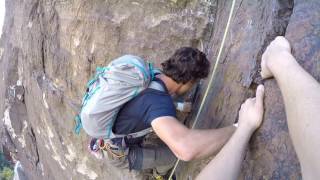 Passed by Free Solo Climber  Dark Shadows Red Rocks Neveda [upl. by Ash]