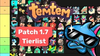 Temtem 17 Competitive Tier List [upl. by Eibber]